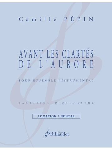 Avant les clartés de l’aurore Visuell